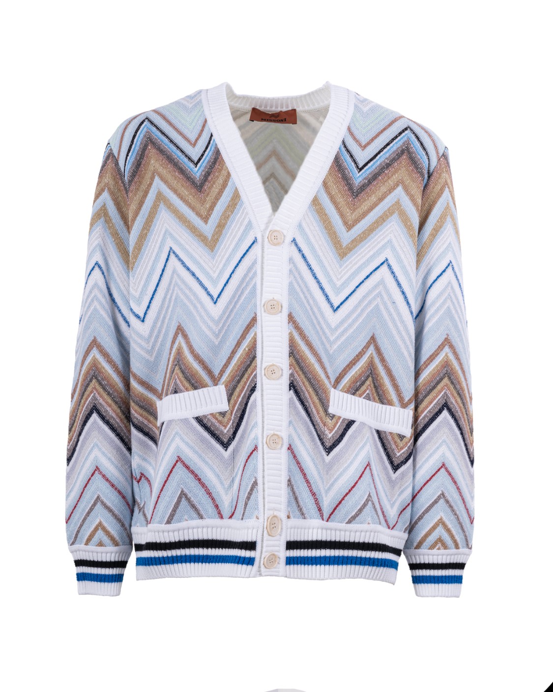 shop MISSONI Saldi Cardigan: Missoni cardigan in maglia di cotone zig zag.
Chiusura a bottoni.
Maglia di misto cotone.
Motivo chevron.
Profili a costine.
Composizione: 89% cotone, 11% poliammide.
Made in Italy.. MOO 3Y-SO180 number 5750047